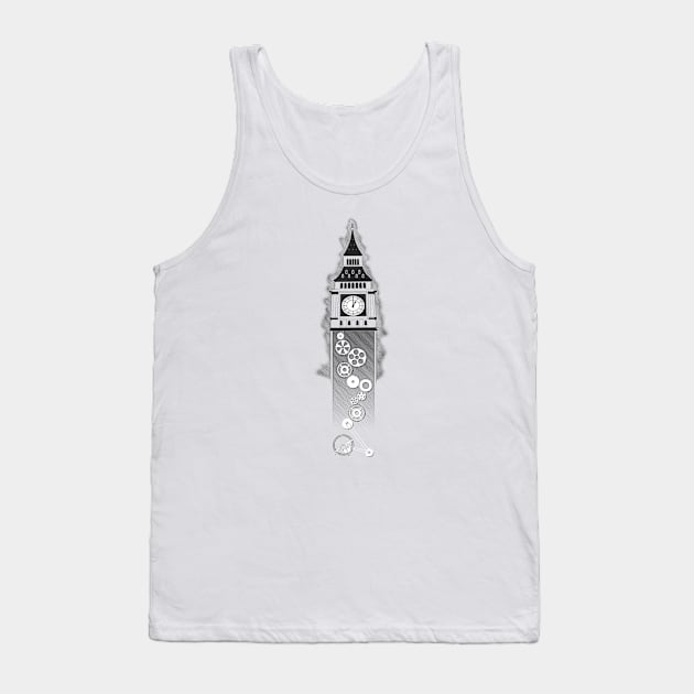 Big Ben Tank Top by graffd02